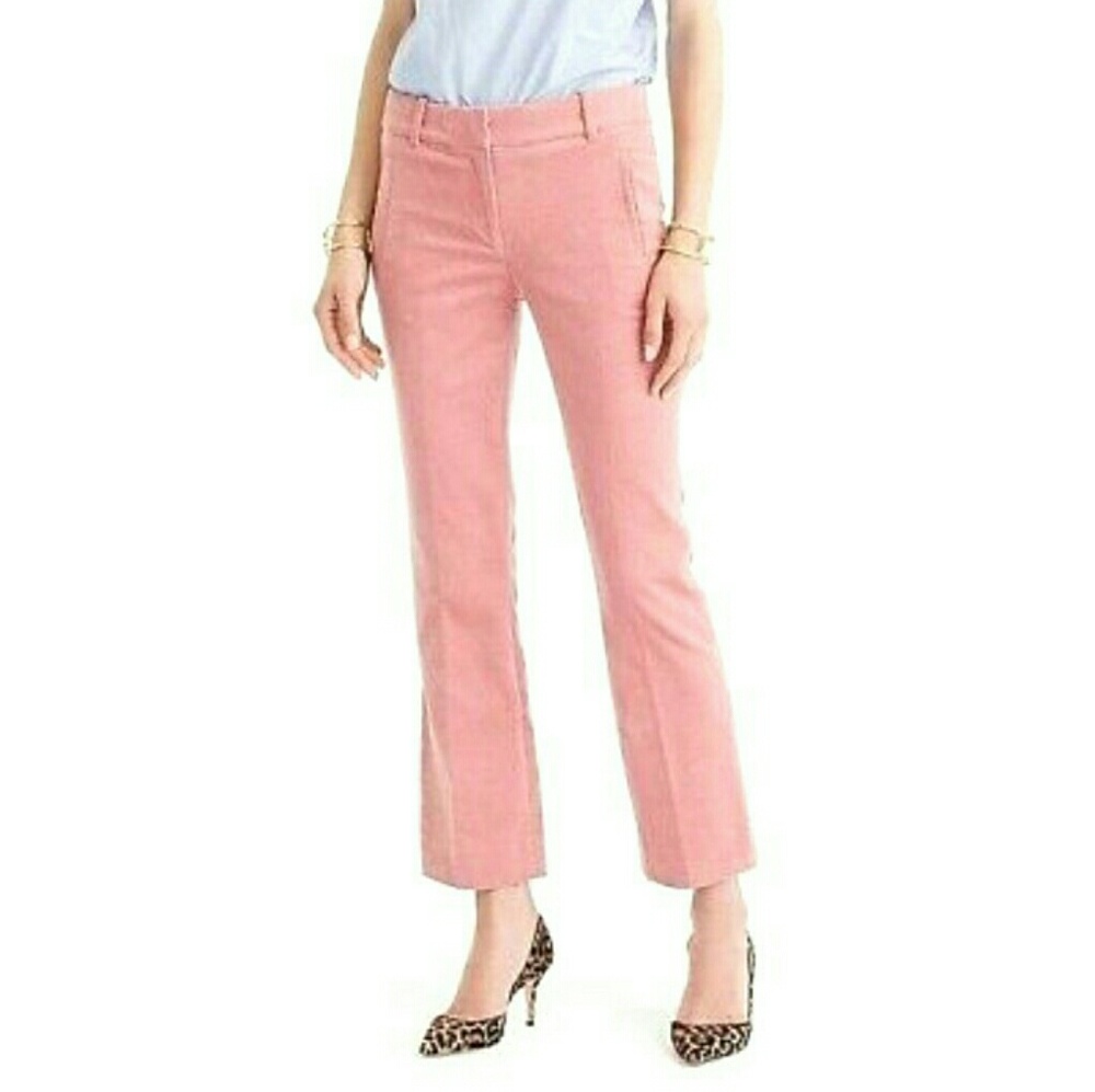 🔥J Crew Sammy Pants in Stretch Corduroy - Pink🔥